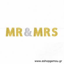 Διακοσμητική Γιρλάντα Mr & Mrs (3,65μ.)