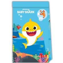 Σακουλάκι Δώρου Baby Shark (4τεμ)