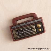Μαγνητάκια Vintage Ραδιόφωνο