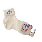 Βαπτιστικά Καλτσάκια Αγόρι Καράβι Ιβουάρ Μπλε