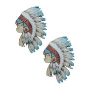 Ξύλινη Φιγούρα Ινδιάνος 7,5εκ.