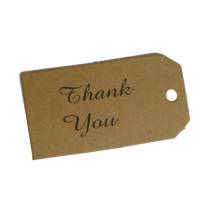 Χάρτινο Ταμπελάκι Κραφτ Thank You 65χιλ.