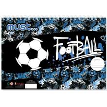 Μπλοκ Ζωγραφικής Football 23Χ33εκ. 40 Φύλλων
