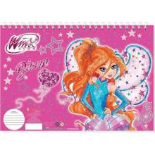 Μπλοκ Ζωγραφικής Winx Bloom 23Χ33εκ. 40 Φύλλων