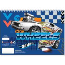 Μπλοκ Ζωγραφικής HotWheels Μπλέ A4 30 Φύλλων