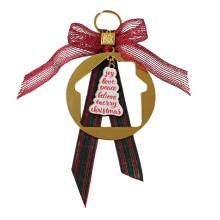 Γούρι Μεταλλικό Σπιτάκι με Ευχές