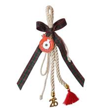 Γούρι Ρόδι με Ευχές Κόκκινο