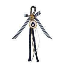 Γούρι Ματάκι Μπλε Ιβουάρ