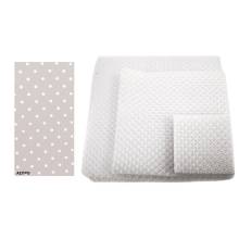 Τούλι με Λευκό Πουά 18Χ18εκ.