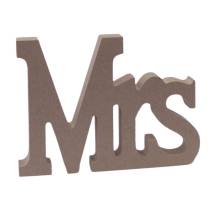 Ξύλινο Mrs MDF 15x11εκ.