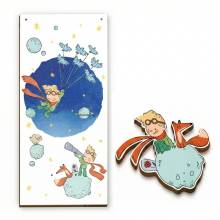 Σετ Ξύλινη Πλάτη & Στολίδι Λαμπάδας Μικρός Πρίγκιπας