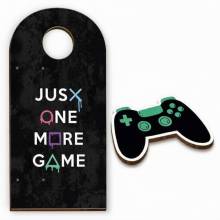 Σετ Ξύλινη Πλάτη & Στολίδι Λαμπάδας Games