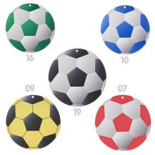 Ξύλινη Στολίδι Λαμπάδας Μπάλα 8,5εκ.