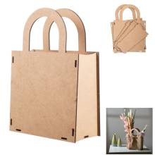 Ξύλινο Καλαθάκι Τσαντούλα 29,5Χ20Χ9,5εκ.