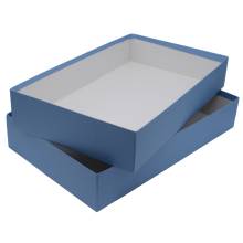 Κουτιά για Μπομπονιέρες Μπλε (Σετ 2τεμ.)