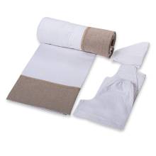 Σετ Λαδόπανα Αγόρι Καφέ Λινό 