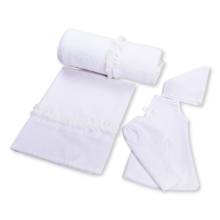 Σετ Λαδόπανα Κορίτσι Σιφόν Λευκό