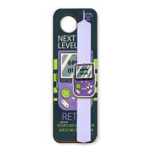 Σετ Ξύλινη Πλάτη & Στολίδι Λαμπάδας Game Over