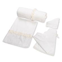 Σετ Λαδόπανα Κορίτσι Σιφόν Εκρού