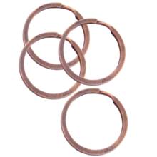 Κρίκοι Μπρελόκ Στρόγγυλοι 2,5εκ. Anti Copper