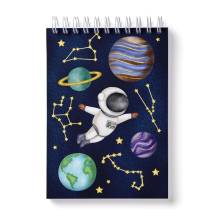 Μπλοκ Σημειώσεων Διάστημα 8Χ11εκ.