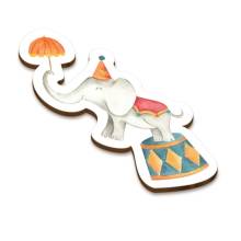 Ξύλινο Στολίδι Ελεφαντάκι Τσίρκο