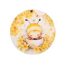 Ξύλινο Στολίδι Μελισσάκι