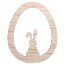 Πασχαλινός Λαγός σε Αυγό 8Χ10εκ.