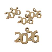Ξύλινο Κρεμαστό 2026 3Χ2εκ.