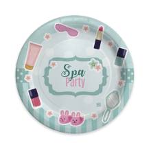 Πιατάκια Χάρτινα Spa Party 18εκ.(8τεμ)