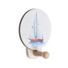 Ξύλινη Κρεμάστρα Καράβι