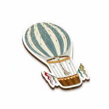 Ξύλινο Στολίδι Αερόστατο Vintage 8εκ.