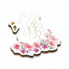 Ξύλινο Στολίδι Κύκνος 8,5εκ.