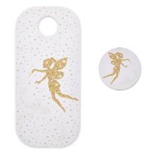 Σετ Ξύλινη Πλάτη & Στολίδι Λαμπάδας Νεράϊδα Νέα