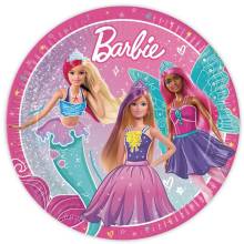 Πιατάκια Χάρτινα Barbie Fantasy 23εκ.(8τεμ)