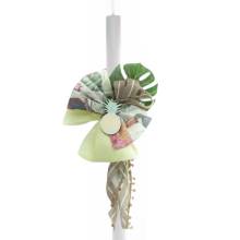 Λαμπάδα Στολισμένη Τροπικό-Ανανάς