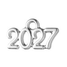 Μεταλλικό 2027 Ασημί Μίνι 1εκ.