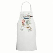 Ποδιά Νονού-Νονάς Αερόστατο Vintage