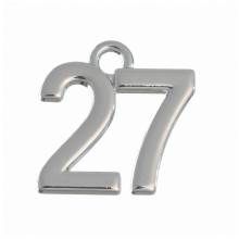 Μεταλλικό 27 Ασημί 2εκ.