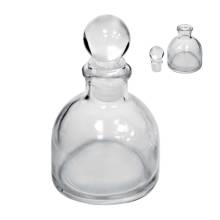 Γυάλινο Μπουκαλάκι Στρόγγυλο με Καπάκι 45ml
