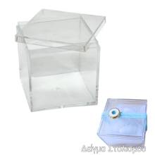 Plexiglass Κουτί με Καπάκι 5,5εκ.