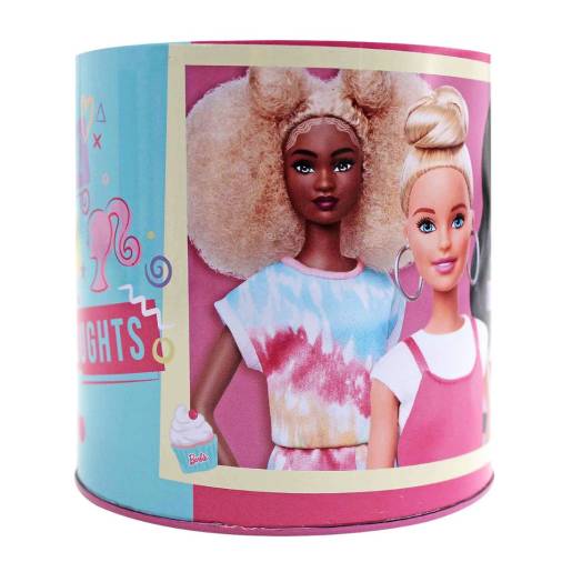 Μολυβοθήκη  Μεταλλική BARBIE 10,5Χ10εκ.