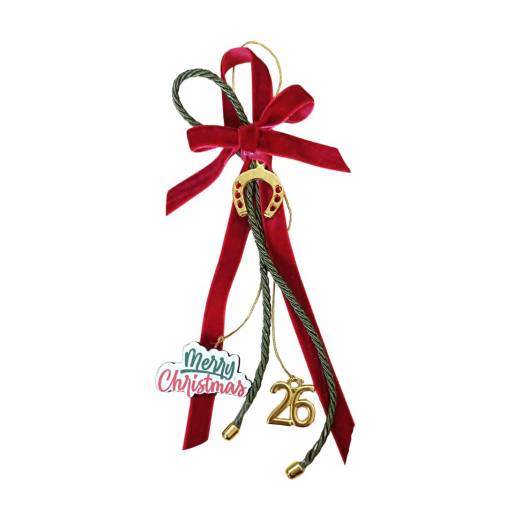 Γούρι Πέταλο Merry Christmas