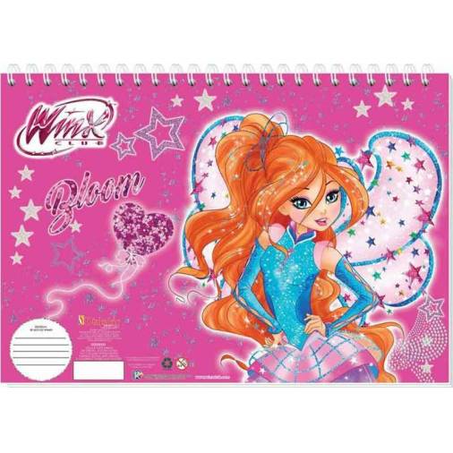 Μπλοκ Ζωγραφικής Winx Bloom 23Χ33εκ. 40 Φύλλων