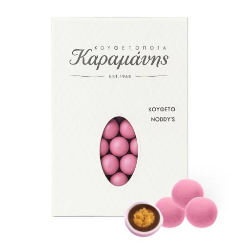 Μπισκοτοκουφέτα Καραμάνη Noddy΄s Ροζ 700gr