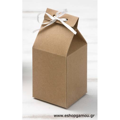 Κουτί Οικολογικό Milk Box Φυσικό