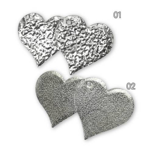 Αλουμίνιο Διπλή Καρδιά 7x4,5εκ.