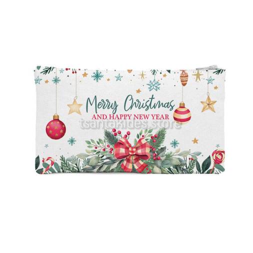 Πορτοφολάκι Χριστουγεννιάτικο Christmas Μπάλες 14X9εκ.