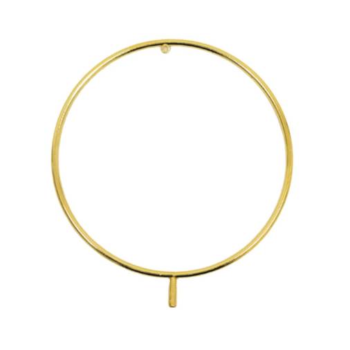 Μεταλλικό Στεφάνι με Καρφί και κρίκο 8,5εκ.