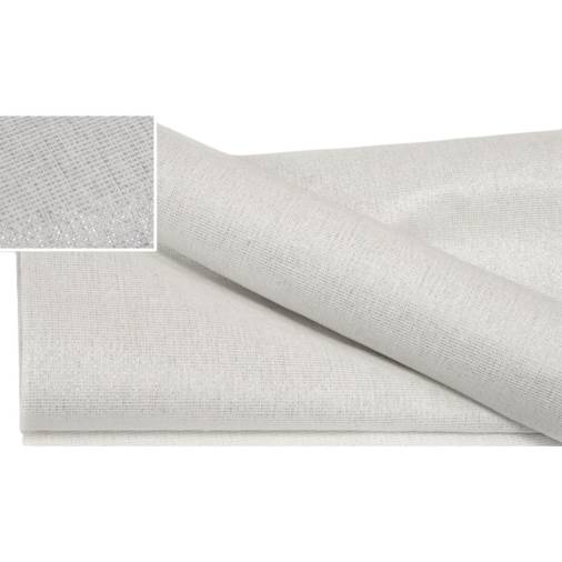 Ρολό Γάζα Κολαρισμένη με Ασημοκλωστή 28εκ.(3μ)